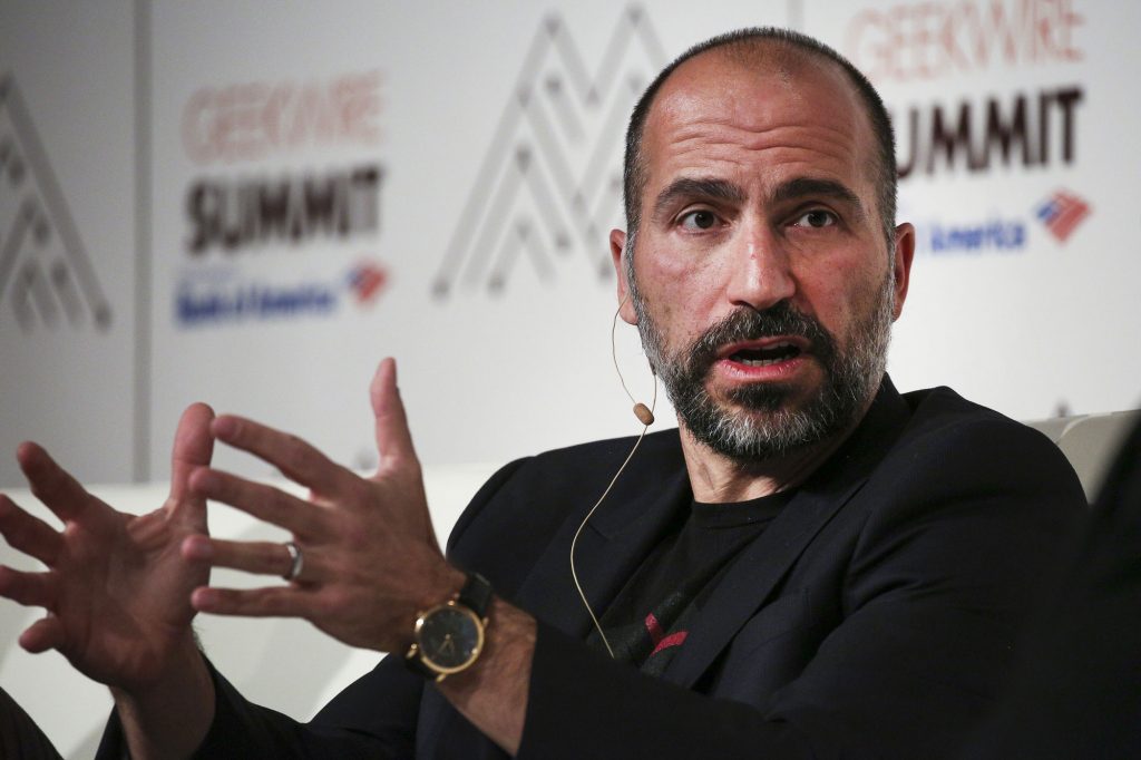 Uber CEO Dara Khosrowshahi
