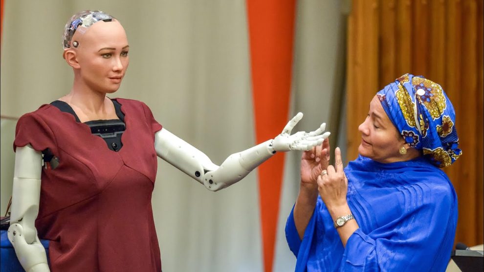 Human Robot Sophia In South Africa TechGenez