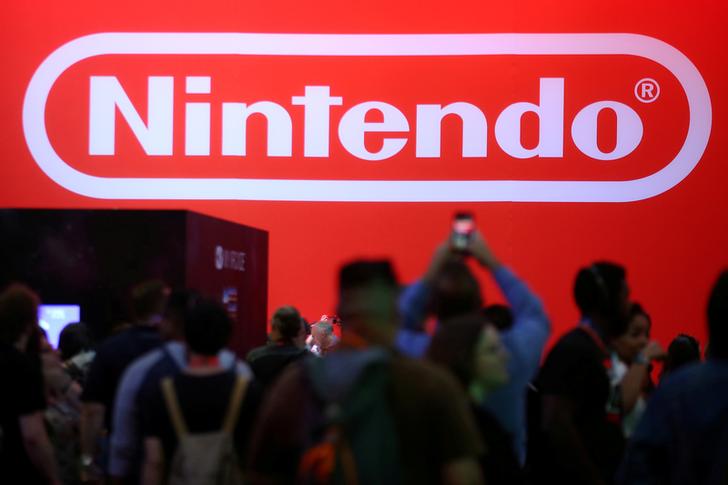 FILE PHOTO - The Nintendo booth is shown at the E3 2017 Electronic Entertainment Expo in Los Angeles