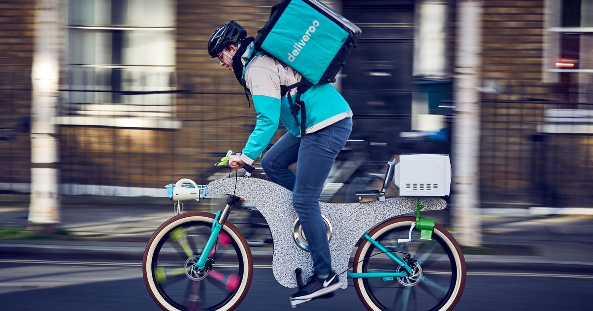 deliveroo electric bike