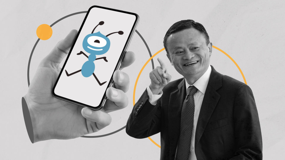 Ant Group with Jack Ma, Alibaba