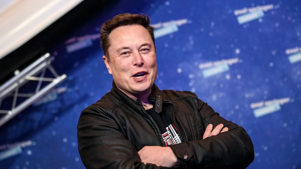 Elon Musk of SpaceX Starlink