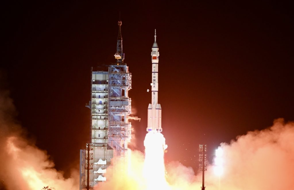 China launches Shenzhou XV spaceship on Tuesday night. [Photo by Wang Jiangbo/for chinadaily.com.cn]