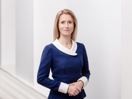 Estonia’s Prime Minister Kaja Kallas