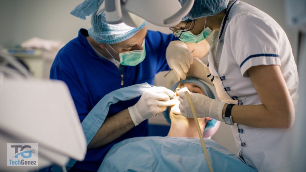 Dental Patient undergoing surgery _ TechGenez.com