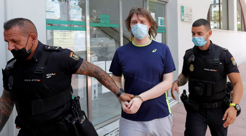 Joseph James O'Connor was arrested in Spain in 2021 - Jon Nazca / reuters