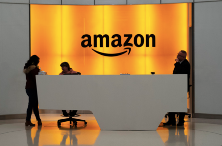 Amazon file photo AWS. (AP Photo/Mark Lennihan, File)