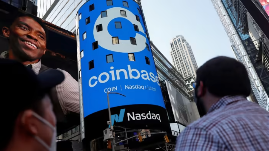Coinbase Banner Image by Reuters