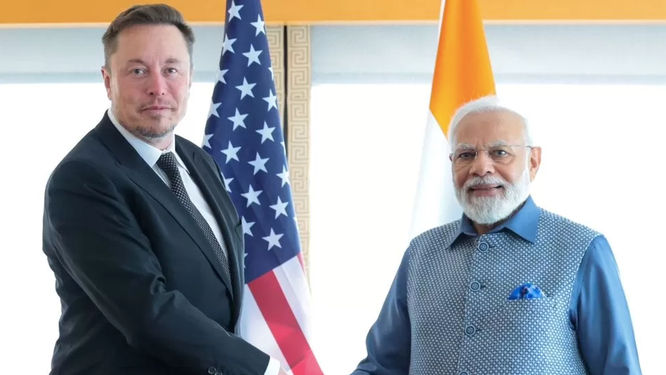 Tesla CEO Elon Musk Meets With Indian Prime Minister Narendra Modi - ANI