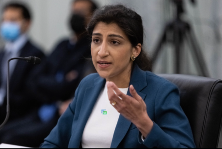 Lina Khan, chair of the Federal Trade Commission. Lina Khan, chair of the Federal Trade Commission.Photographer: Graeme Jennings/Washington Examiner/Bloomberg