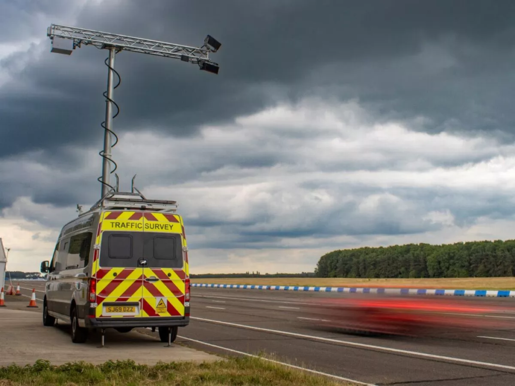 AI-Equipped Police Spy Van Catches Hundreds of Offenders for Distracted Driving and Seat Belt Violations