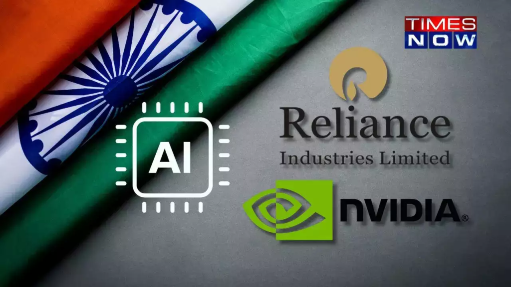 Nvidia and Reliance Industries Collaborate to Develop AI Applications for India