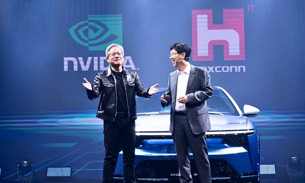 Foxconn and Nvidia Join Forces to Create "AI Factories" for Self-Driving Cars