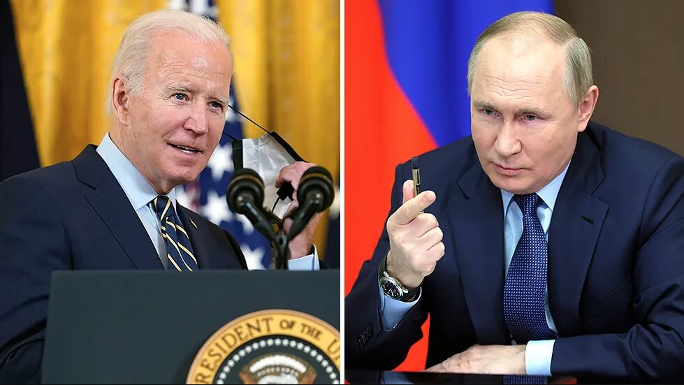 United States President Joe Biden and Russian President Vladimir Putin - Image: The Hill