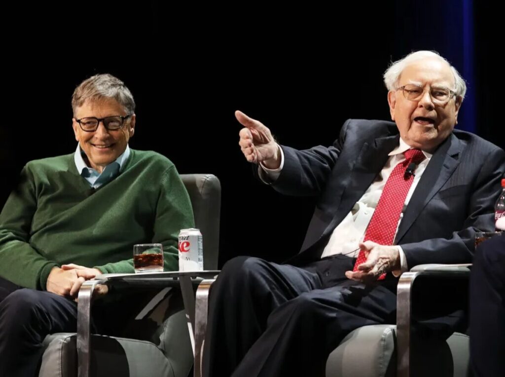 Warren Buffett and Bill Gates