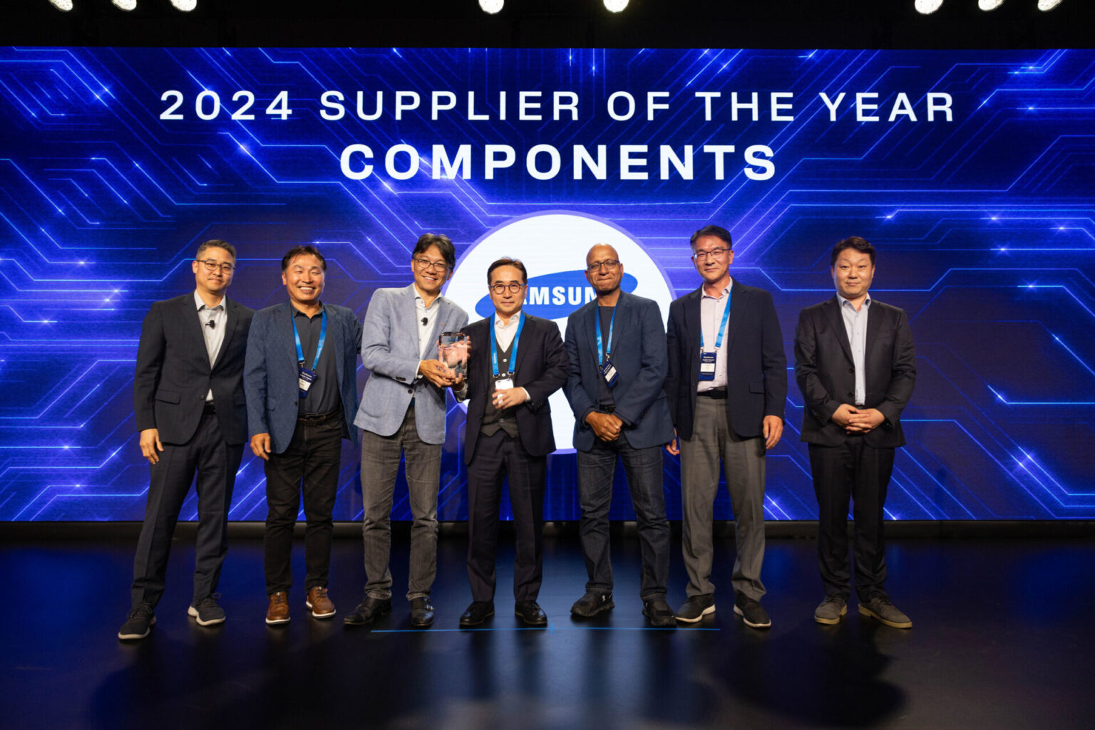Samsung Electro-Mechanics has been awarded Qualcomm’s 2024 Supplier of the Year.(PRNewsfoto/Samsung Electro-Mechanics)
