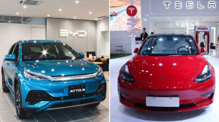BYD and Tesla in Europe