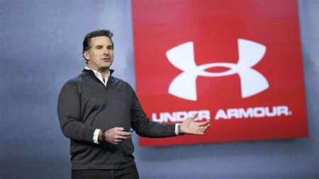 CEO of Under Armour is its founder, Kevin Plank,