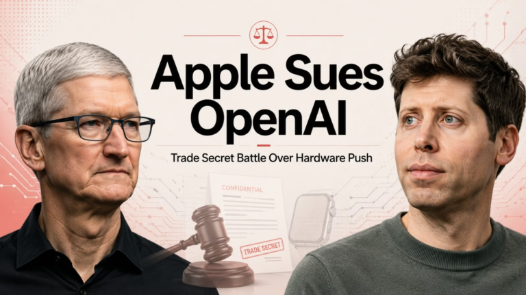 Apple Files Federal Lawsuit Against OpenAI, Citing Trade Secret Theft Apple Files Federal Lawsuit Against OpenAI